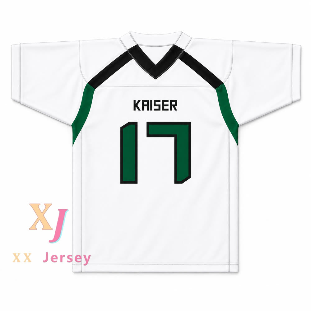 PERSONALIZA cualquier Nombre Número TYLER ALLGEIER 17 HENRY J. KAISER HIGH SCHOOL CATS Camiseta de Fútbol con Costuras Tallas S-6XL