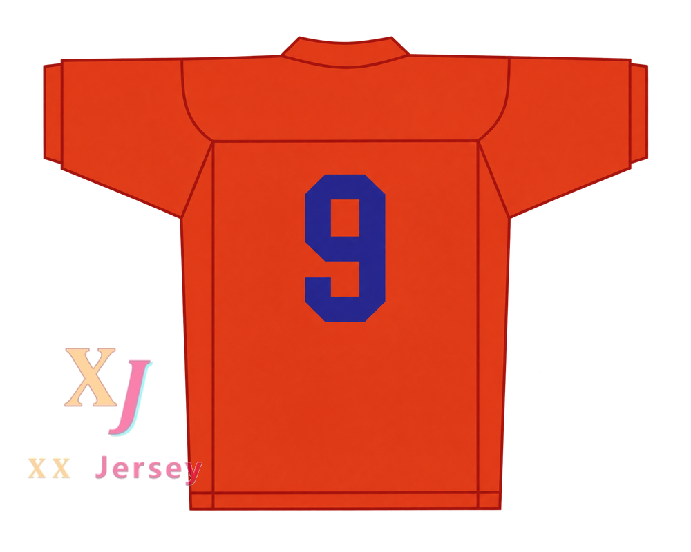 Custom Bobby Boucher 9 Orange The Waterboy Football Jersey