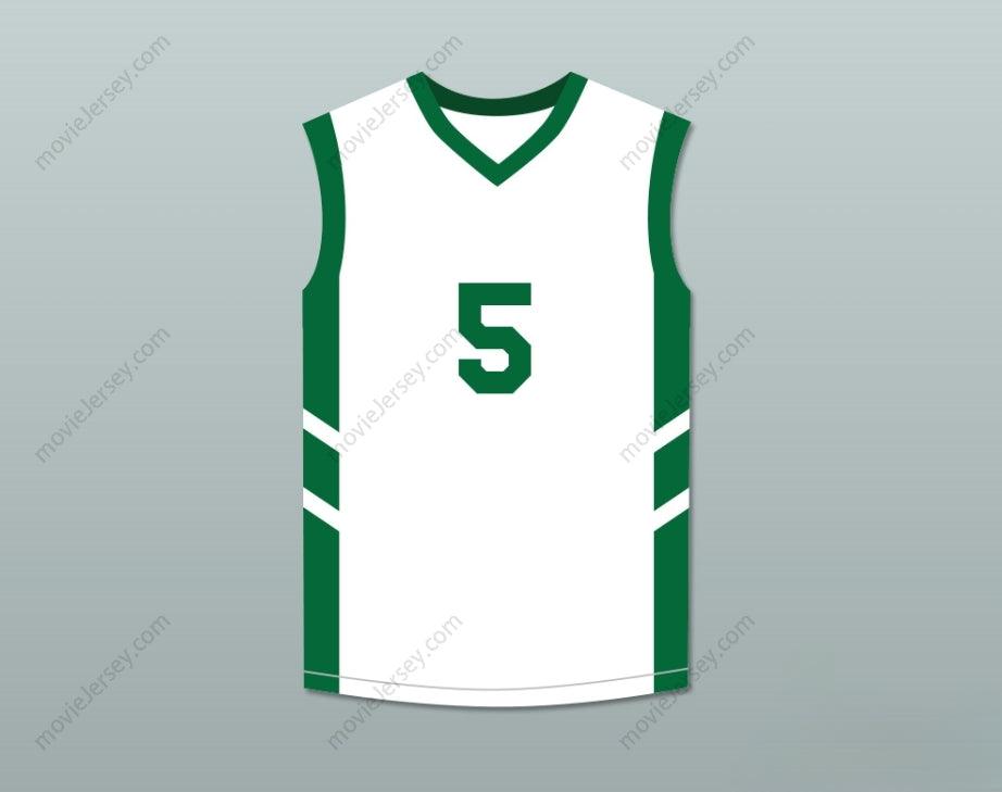 PERSONALIZADO Cualquier Nombre Número ANDRE 'SILK' POOL 5 CAMISETA DE BALONCESTO BLANCA DENNIS RODMAN'S BIG BANG IN PYONGYANG Costuras superiores S-6XL