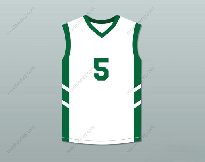 PERSONALIZADO Cualquier Nombre Número ANDRE 'SILK' POOL 5 CAMISETA DE BALONCESTO BLANCA DENNIS RODMAN'S BIG BANG IN PYONGYANG Costuras superiores S-6XL
