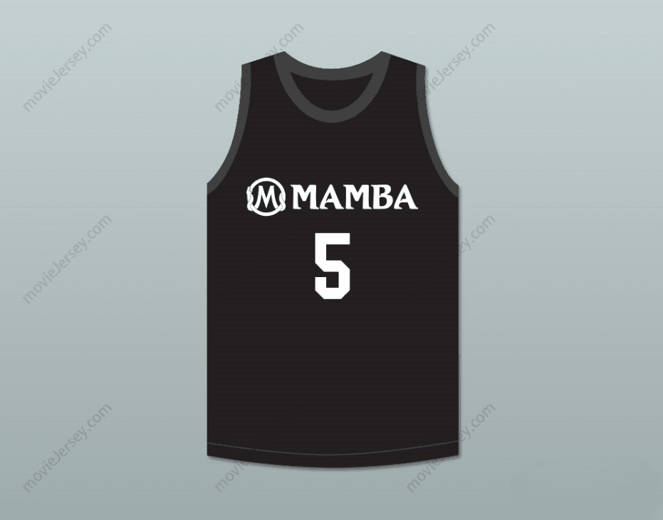 CUSTOM ANY Name Number ALYSSA 5 MAMBA BALLERS BLACK BASKETBALL JERSEY Top Stitched S-6XL