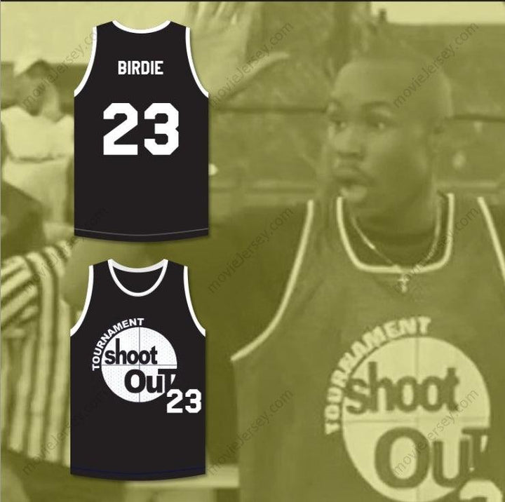 PERSONALIZA Cualquier Nombre Número PÁJARO 23 TORNEO TIRO HOMBRES PÁJARO BALONCESTO CAMISETA POR ENCIMA DEL ARO Costuras Superiores S-6XL