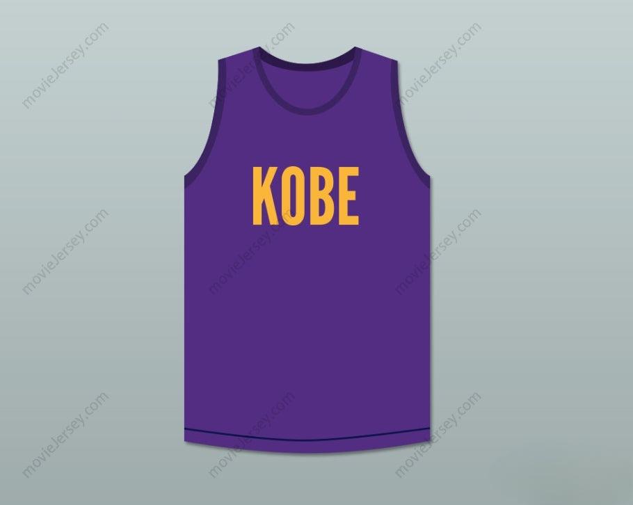 PERSONALIZA Cualquier Nombre Número BRYANT 8 CAMISETA DE BALONCESTO MORADA BRYANT EXPEDIA SKIT MADTV Cosido Superior S-6XL