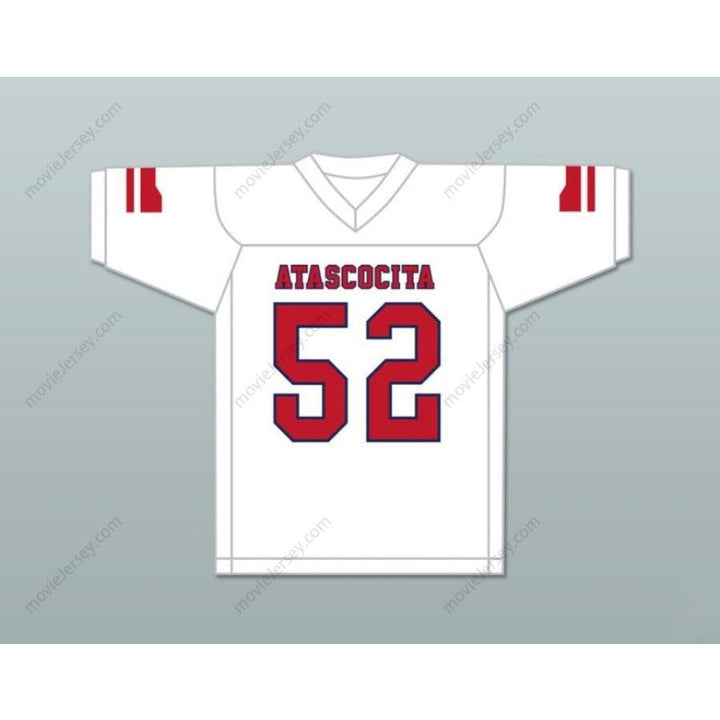 PERSONALIZA CUALQUIER Nombre Número SAM COSMI 52 ATASCOCITA HIGH SCHOOL Camiseta de fútbol Bordado S-6XL