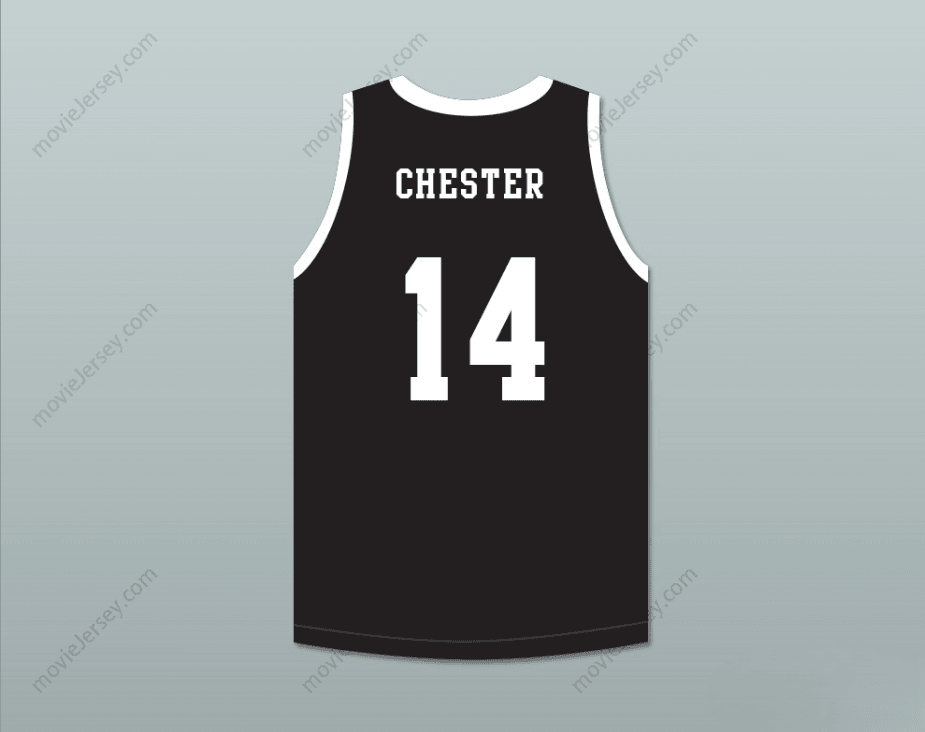 PERSONALIZA CUALQUIER Nombre Número PAYTON CHESTER 14 MAMBA BALLERS NEGRA CAMISETA DE BALONCESTO VERSIÓN 2 Costura superior S-6XL