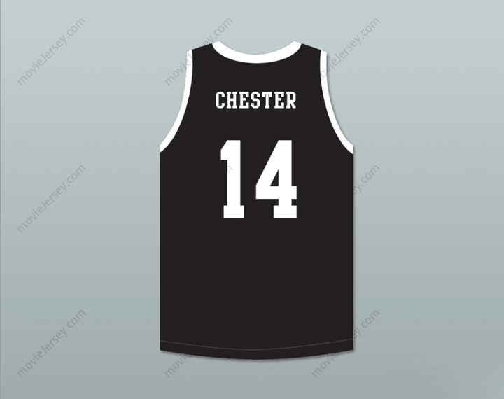 PERSONALIZA CUALQUIER Nombre Número PAYTON CHESTER 14 MAMBA BALLERS NEGRA CAMISETA DE BALONCESTO VERSIÓN 2 Costura superior S-6XL
