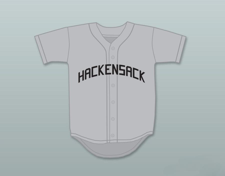 Custom Any Name Number COACH CHARLEY PEGLER 1   GRAY BASEBALL JERSEY BREWSTER'S MILLIONS Top Stitched S-6XL