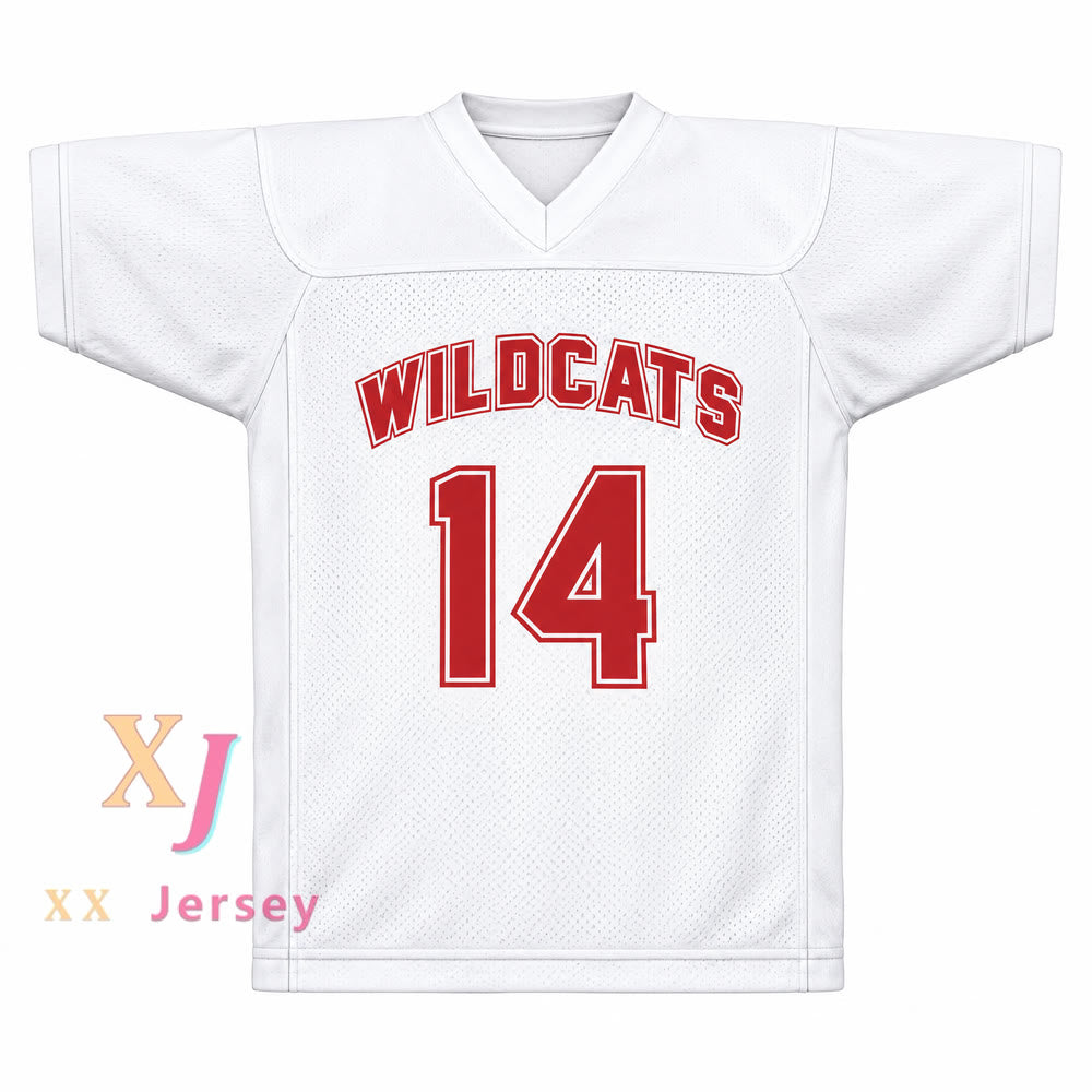 PERSONALIZAR Cualquier Nombre Número TROY BOLTON 14 EAST HIGH SCHOOL WILDCATS Camiseta de Fútbol Cosida Tallas S-6XL