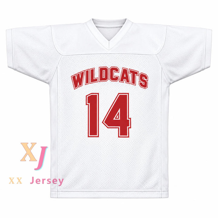 PERSONALIZAR Cualquier Nombre Número TROY BOLTON 14 EAST HIGH SCHOOL WILDCATS Camiseta de Fútbol Cosida Tallas S-6XL