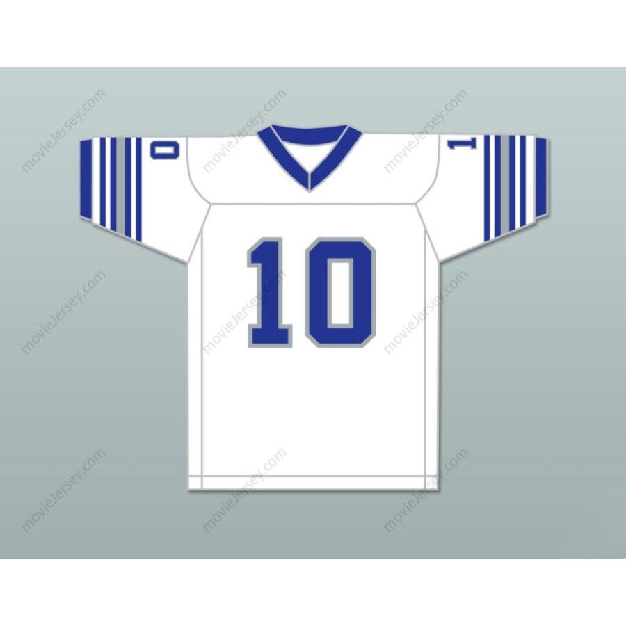 PERSONALIZADA CUALQUIER Nombre Número 1975 WFL JOHNNIE WALTON 10 SAN ANTONIO WINGS ROAD Camiseta de Fútbol Americana Cosida S-6XL