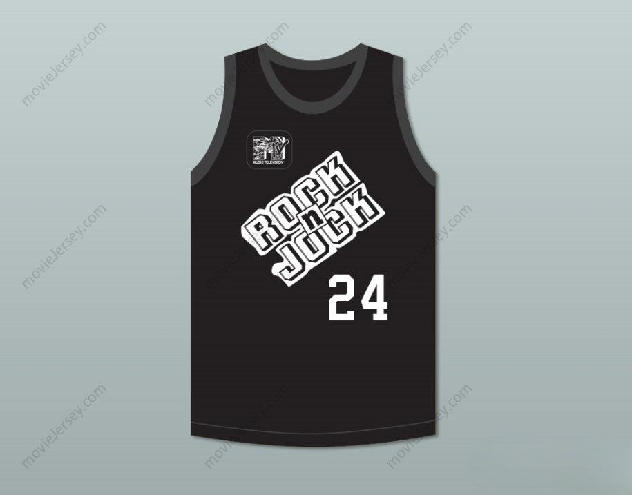 CUSTOM ANY Name Number JIM JACKSON 24 BRICKLAYERS BASKETBALL JERSEY 3RD ANNUAL ROCK N' JOCK B-BALL JAM 1993 Top Stitched S-6XL