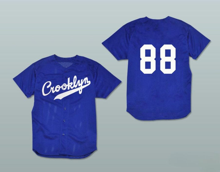 Camiseta de béisbol CROOKLYN personalizada con cualquier nombre o número, costuras superiores S-6XL
