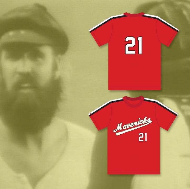 Personalizada cualquier nombre número LARRY COLTON 21 CAMISETA DE BÉISBOL LOS BASTARDOS GOLPEADOS DEL BÉISBOL Costuras S-6XL
