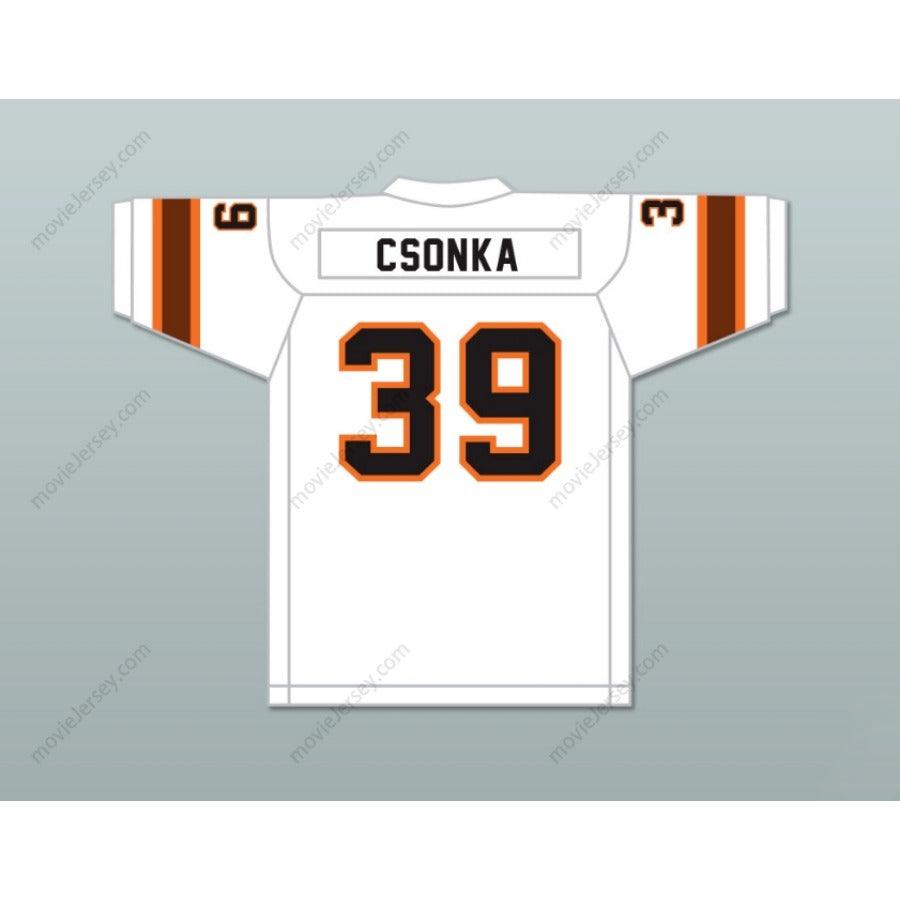 PERSONALIZADO CUALQUIER Nombre Número 1974-75 WFL LARRY CSONKA 39 MEMPHIS GRIZZLIES ROAD Camiseta de fútbol Cosido S-6XL