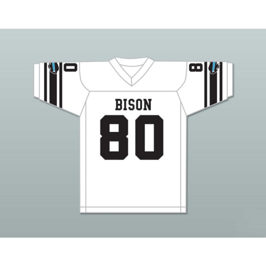 CUSTOM ANY Name Number TRACY TWO DOGS 80 BLUE SPRINGS BISON HIGH SCHOOL Football Jersey Top Stitched S-6XL