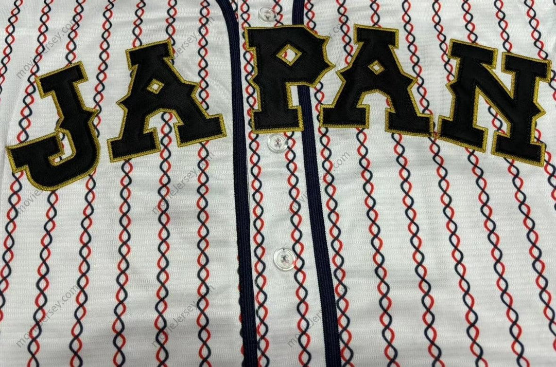 Nueva Camiseta de Béisbol Shohei Ohtani #16 Japón Clásico de Béisbol 2023 Con Costuras Superiores