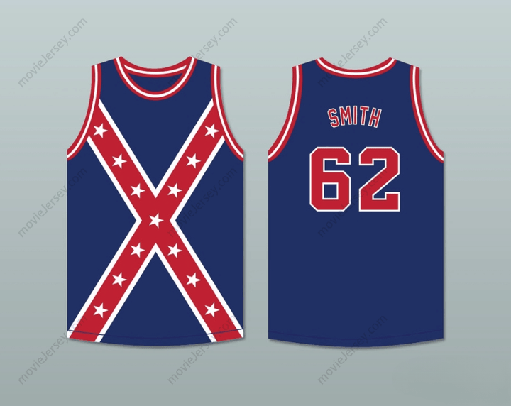 PERSONALIZA CUALQUIER Nombre Número GENERAL E KIRBY SMITH 62 EJÉRCITO DE LA TRANS-MISSISSIPPI BANDERA CAMISETA DE BALONCESTO Costura Superior S-6XL
