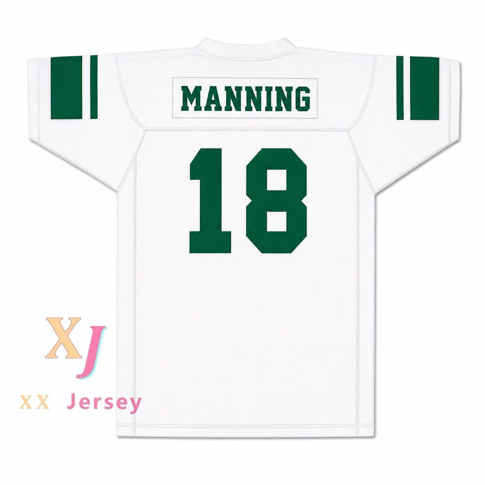 CUSTOM VERSION PEYTON MANNING 18 ISIDORE NEWMAN HIGH SCHOOL FOOTBALL JERSEY Top Stitched S-6XL
