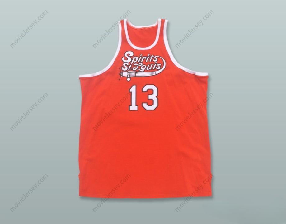 CUSTOM ANY Name Number MOSES MALONE 13 SPIRITS OF BASKETBALL JERSEY Top Stitched S-6XL