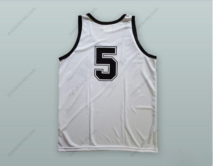 CUSTOM ANY Name Number JADRANKA KOSOR 5 KK PARTIZAN BELGRADE WHITE BASKETBALL JERSEY Top Stitched S-6XL