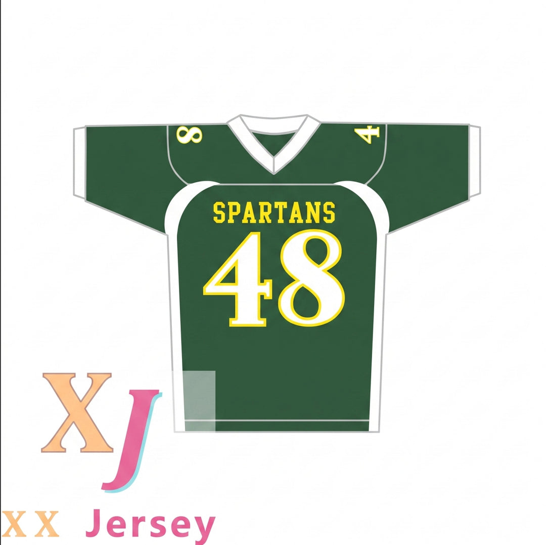 CUSTOM SPARTANS ROB GRONKOWSKI 48 HIGH SCHOOL FOOTBALL JERSEY Top Stitched S-6XL