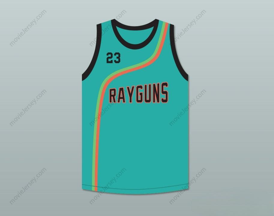 PERSONALIZAR Cualquier Nombre Número MICHAEL 23 ROSWELL RAYGUNS JERSEY BALONCESTO TEAL Bordado Tallas S-6XL
