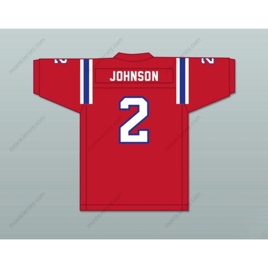 PERSONALIZA Cualquier Nombre Número 1983 USFL TRUMAINE JOHNSON 2 CHICAGO BLITZ ROAD Camiseta de Fútbol Americana Cosida S-6XL