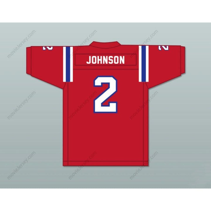 PERSONALIZA Cualquier Nombre Número 1983 USFL TRUMAINE JOHNSON 2 CHICAGO BLITZ ROAD Camiseta de Fútbol Americana Cosida S-6XL