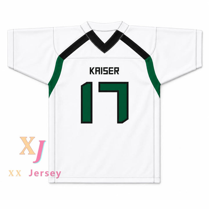 PERSONALIZA cualquier Nombre Número TYLER ALLGEIER 17 HENRY J. KAISER HIGH SCHOOL CATS Camiseta de Fútbol con Costuras Tallas S-6XL