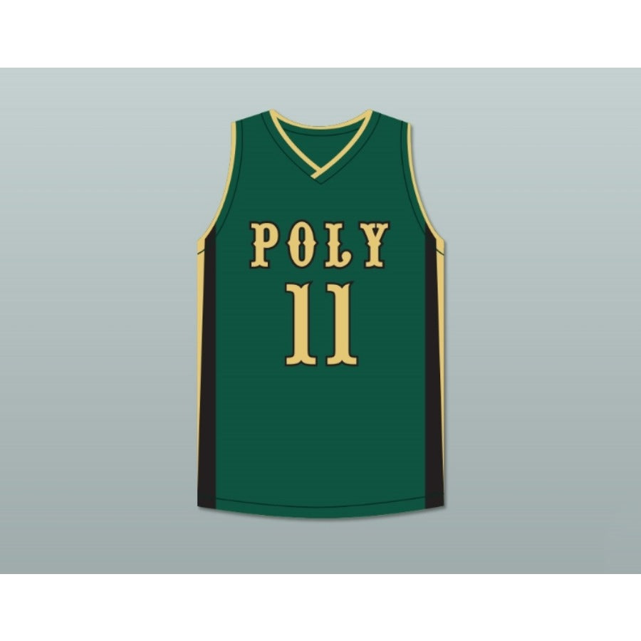 CUSTOM ANY Name Number PEYTON WATSON 11 LONG BEACH POLYTECHNIC HIGH SCHOOL JACKRABBITS Basketball Jersey Top Stitched S-6XL