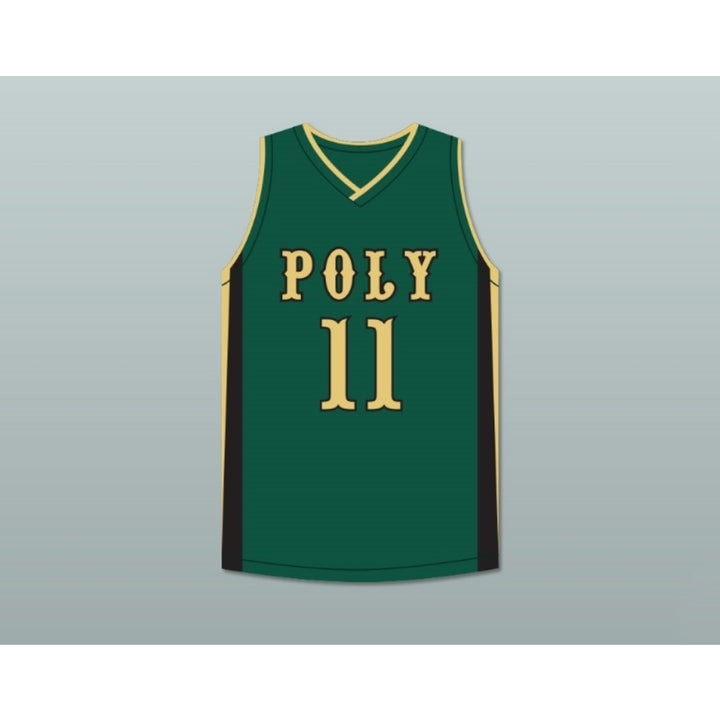 CUSTOM ANY Name Number PEYTON WATSON 11 LONG BEACH POLYTECHNIC HIGH SCHOOL JACKRABBITS Basketball Jersey Top Stitched S-6XL