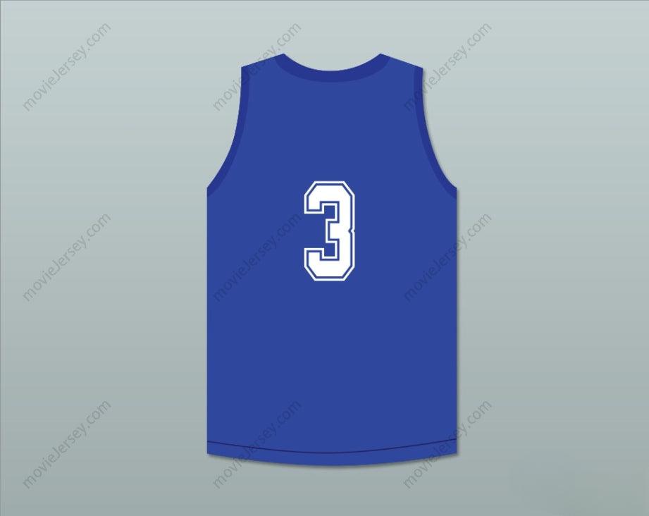 PERSONALIZA CUALQUIER Nombre Número TOMMY T. 3 SWEEP AZUL CAMISETA BALONCESTO SLAM DUNK ERNEST Costuras a la vista S-6XL