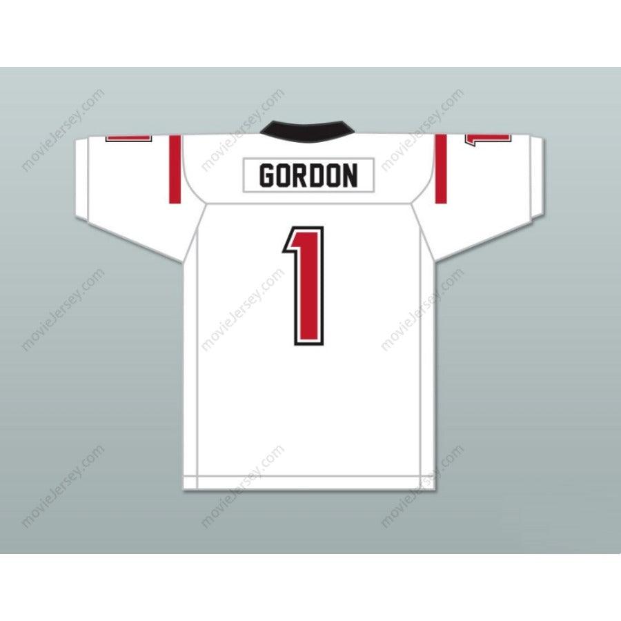 PERSONALIZADO Cualquier Nombre Número KYLER GORDON 1 CAMISETA Fútbol Blanca WILDCATS COLEGIO SECUNDARIA ARCHBISHOP MURPHY Costura Superior S-6XL