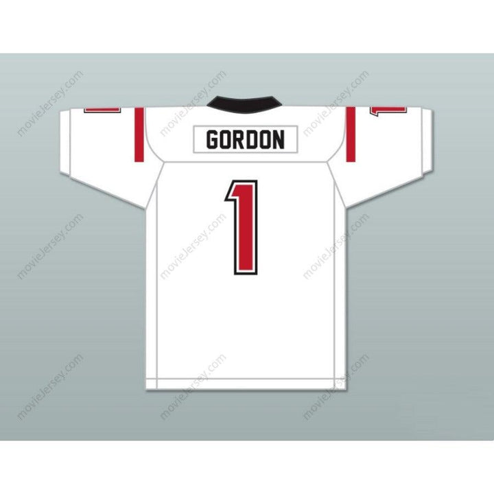 PERSONALIZADO Cualquier Nombre Número KYLER GORDON 1 CAMISETA Fútbol Blanca WILDCATS COLEGIO SECUNDARIA ARCHBISHOP MURPHY Costura Superior S-6XL