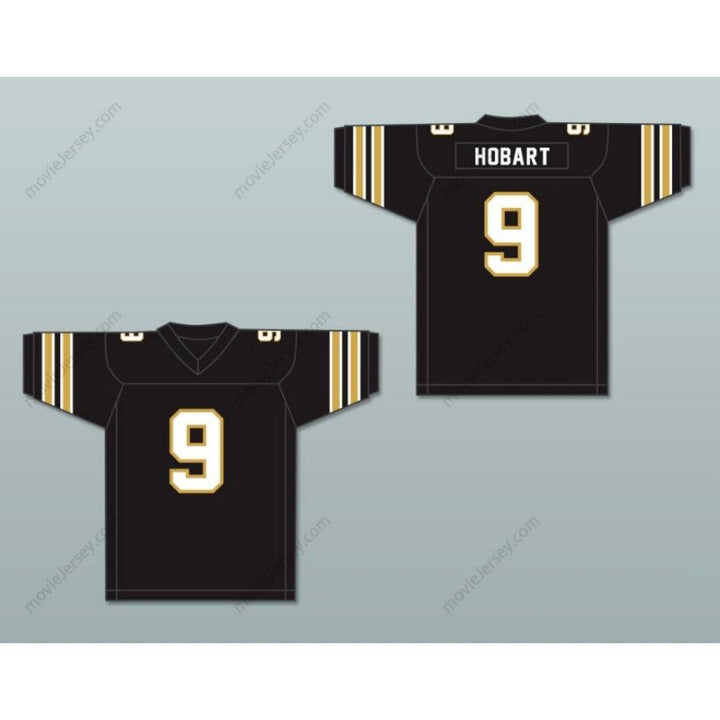 CAMISETA DE FÚTBOL AMERICANA PERSONALIZADA CON CUALQUIER Nombre Número 1984 USFL KEN HOBART 9 DENVER GOLD VISITANTE Cosida Tallas S-6XL