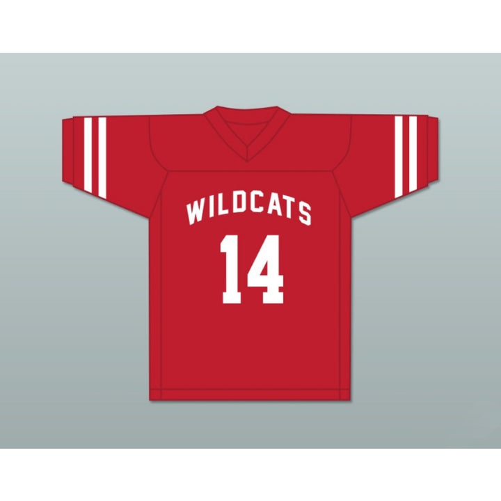 CUSTOM ANY Name Number TROY BOLTON 14 EAST HIGH SCHOOL WILDCATS Football Jersey Top Stitched S-6XL