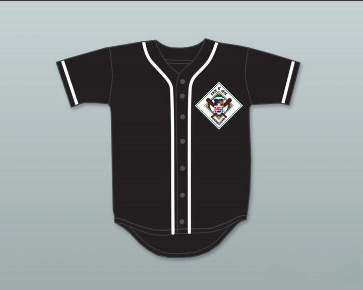 Camiseta de béisbol personalizada LOU GRAMM 4 AARDVARKS con cualquier nombre y número – 1er DERBI ANUAL DE BÉISBOL ROCK N' JOCK 1990 – Costuras superiores S-6XL