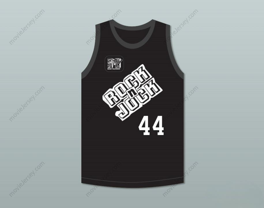 CAMISETA DE BALONCESTO PERSONALIZADA CON CUALQUIER Nombre y Número RICK MAHORN 44 BRICKLAYERS 3ER EVENTO ANUAL ROCK N' JOCK B-BALL JAM 1993 Costuras Superiores S-6XL