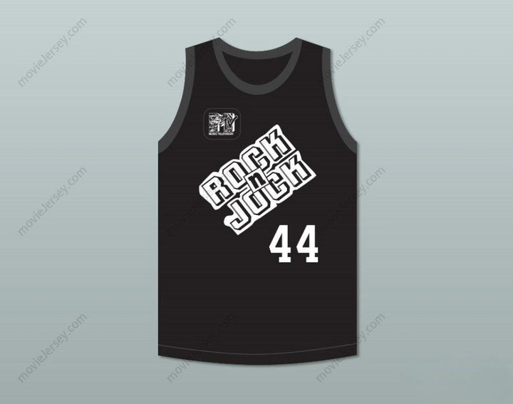 CAMISETA DE BALONCESTO PERSONALIZADA CON CUALQUIER Nombre y Número RICK MAHORN 44 BRICKLAYERS 3ER EVENTO ANUAL ROCK N' JOCK B-BALL JAM 1993 Costuras Superiores S-6XL