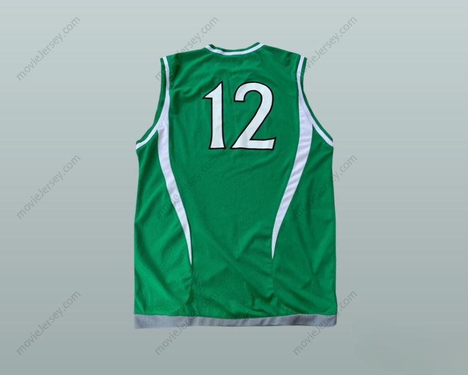 PERSONALIZADA Cualquier Nombre Número SELECCIÓN NACIONAL IRLANDA 12 CAMISETA DE BALONCESTO VERDE Top Cosido S-6XL