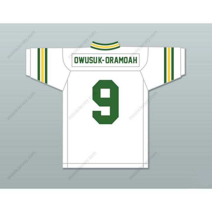CUSTOM ANY Name Number JEREMIAH OWUSU-KORAMOAH 9 BETHEL HIGH SCHOOL BRUINS Football Jersey Top Stitched S-6XL