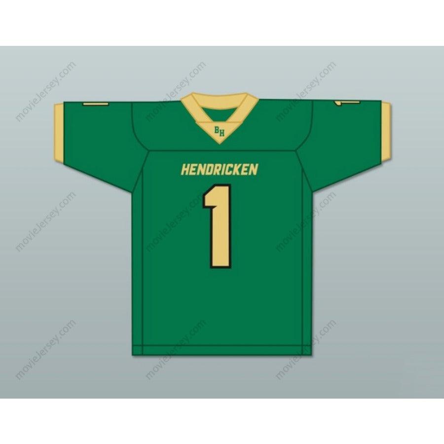 CUSTOM ANY Name Number KWITY PAYE 1 BISHOP HENDRICKEN HIGH SCHOOL HAWKS Football Jersey Top Stitched S-6XL