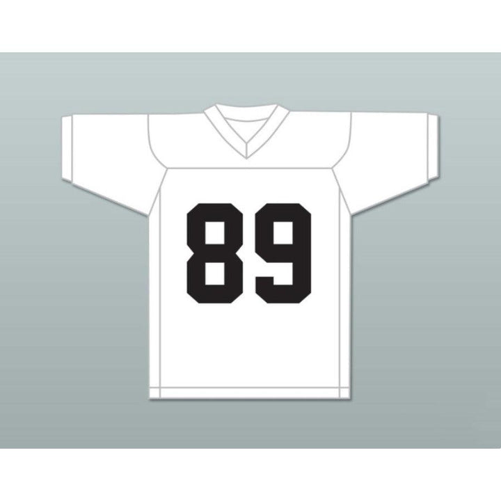 PERSONALIZA CUALQUIER Nombre Número WOODY HARRELSON KRUSHINSKI 89 CENTRAL HIGH SCHOOL WILDCATS Visitante Camiseta de Fútbol con Bordado Superior Tallas S-6XL