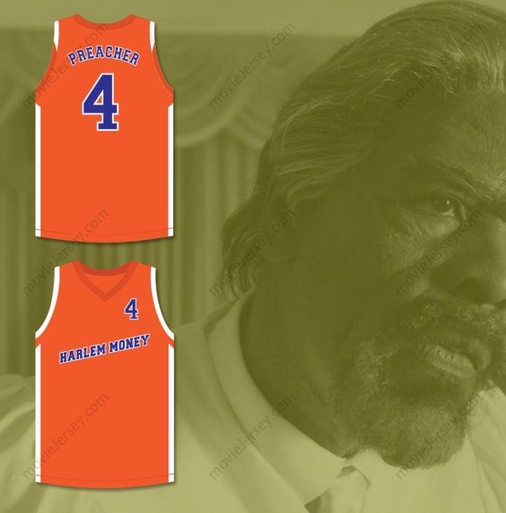 CAMISETA DE BALONCESTO CUSTOMIZADA con cualquier nombre y número PREACHER 4 HARLEM MONEY TÍO DREW, costuras reforzadas, tallas S-6XL