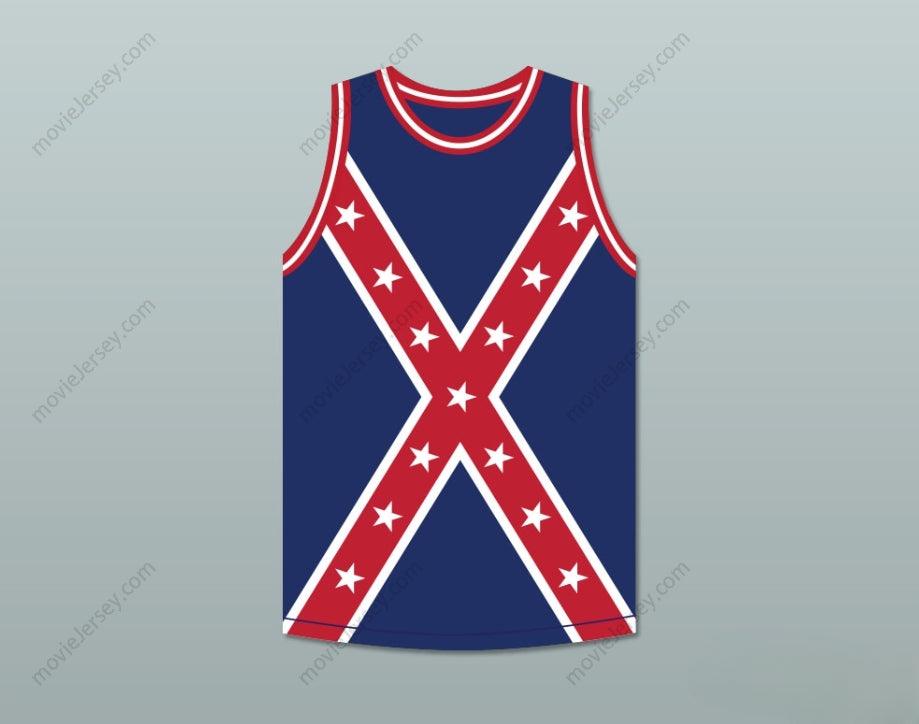 PERSONALIZA CUALQUIER Nombre Número GENERAL E KIRBY SMITH 62 EJÉRCITO DE LA TRANS-MISSISSIPPI BANDERA CAMISETA DE BALONCESTO Costura Superior S-6XL