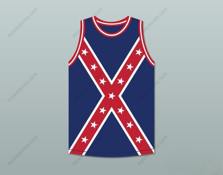 PERSONALIZA CUALQUIER Nombre Número GENERAL E KIRBY SMITH 62 EJÉRCITO DE LA TRANS-MISSISSIPPI BANDERA CAMISETA DE BALONCESTO Costura Superior S-6XL