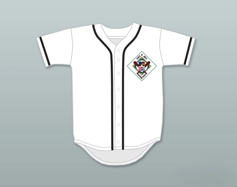 Custom Any Name Number MARK LANGSTON 12 SALAMANDERS BASEBALL JERSEY 1ST ANNUAL ROCK N' JOCK DIAMOND DERBY Top Stitched S-6XL
