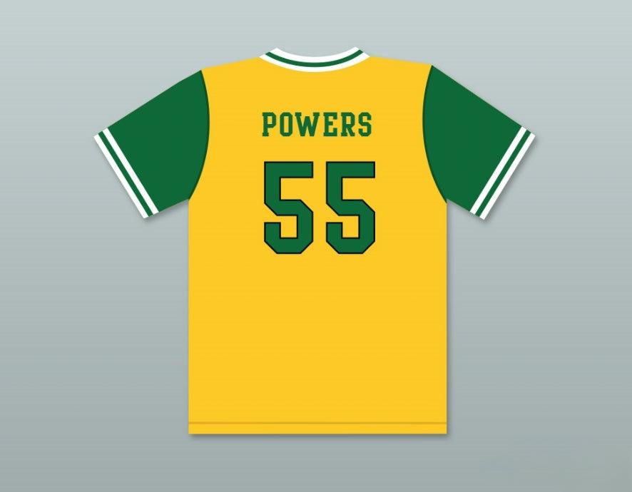Personalizado Cualquier Nombre Número KENNY POWERS 55 CHARROS JERSEY DE BÉISBOL DE VISITANTE EASTBOUND & DOWN Cosido de Primera Calidad S-6XL