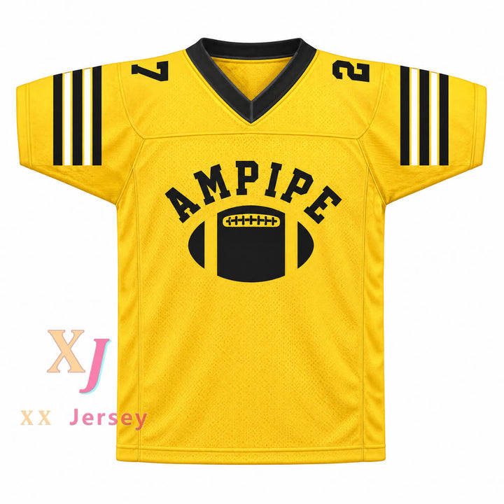 CAMISETA DE FÚTBOL PERSONALIZADA con Cualquier Nombre y Número VINNIE SALVUCCI 27 AMPIPE HIGH SCHOOL BULLDOGS Cosida Tallas S-6XL