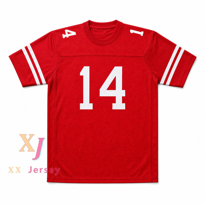 Steve Young 14 Greenwich High School Cardinals Football Jersey — front view
